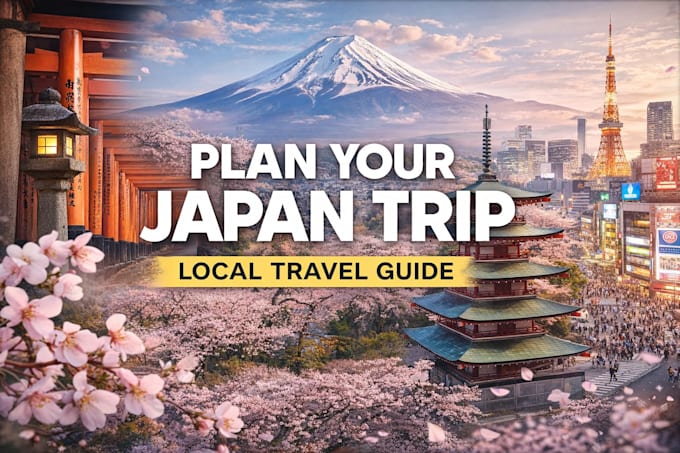 create a personalized japan travel itinerary