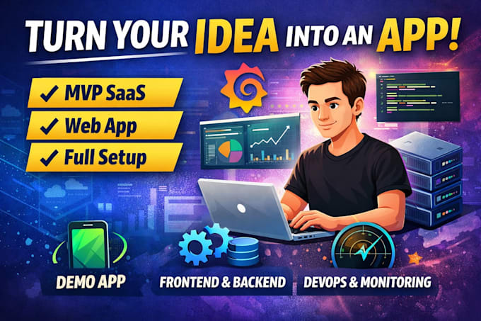 build a mvp saas from your idea devops in mind