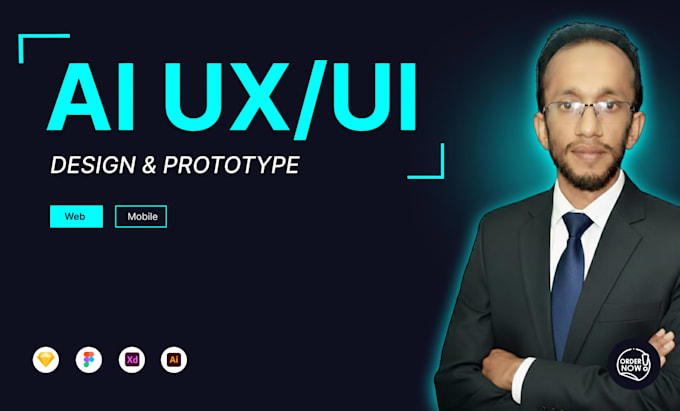 design modern mobile app UI UX for ios and android