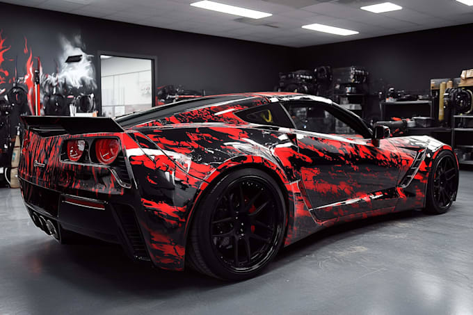 professional van wrap design, vehicle wrap design,