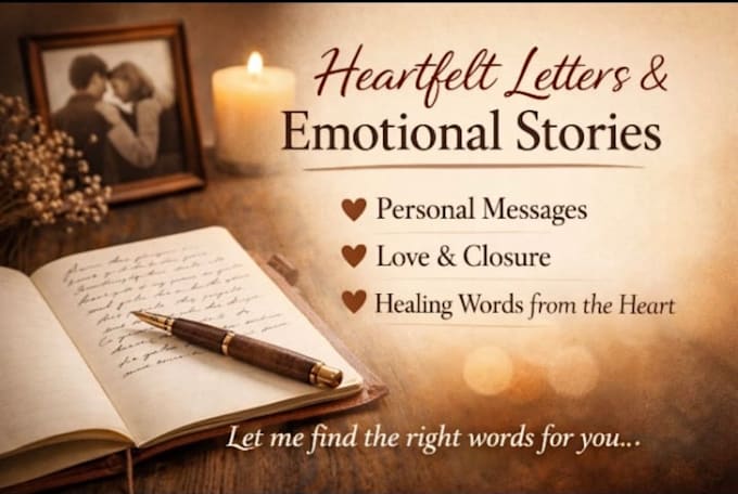 write heartfelt, personalized messages, captions, and emotional content