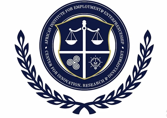 design a professional crest logo