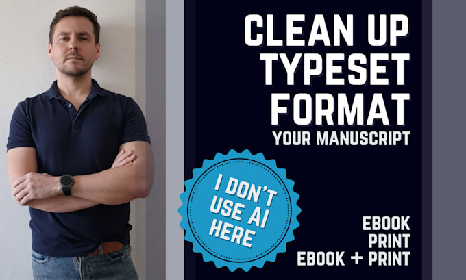 typeset and format your book for kdp