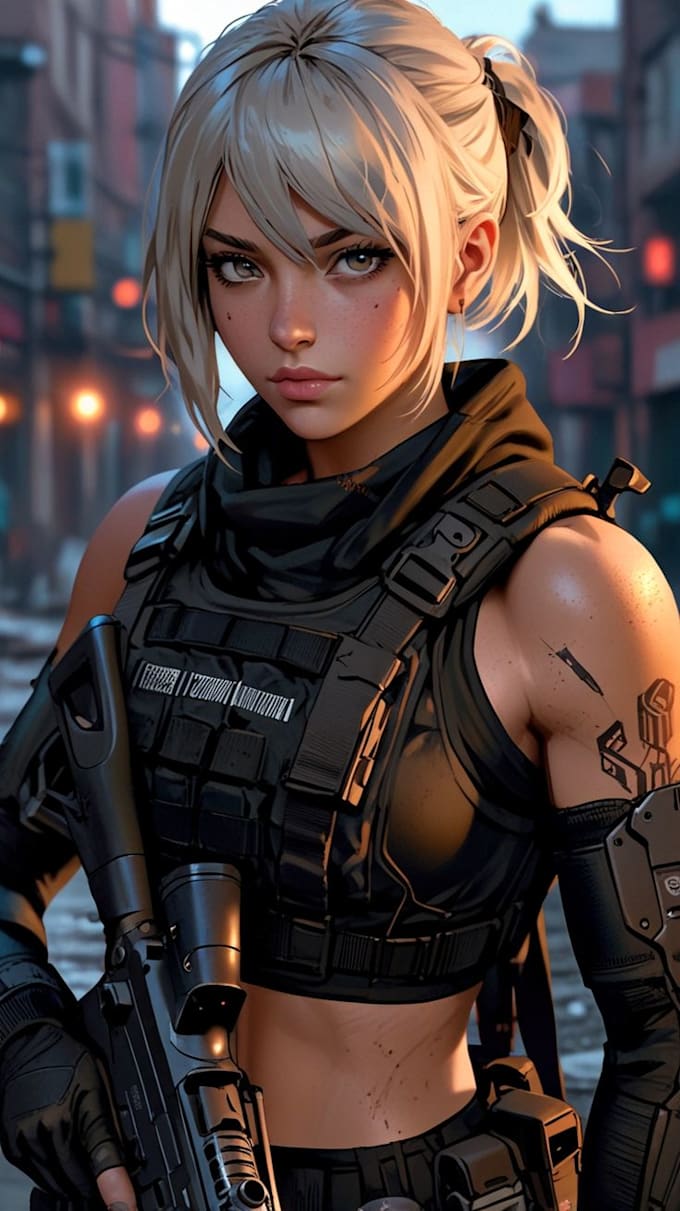 create realistic 3d characters