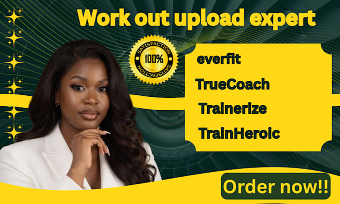 upload custom workout plans on trainerize everfit kahunas fitness coach