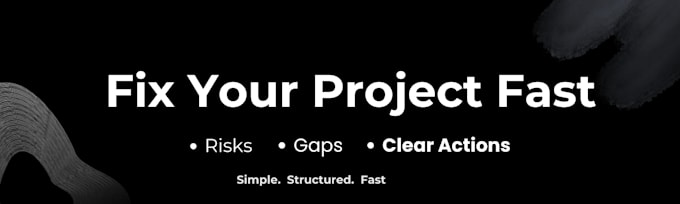 review your project plan and identify risks and gaps