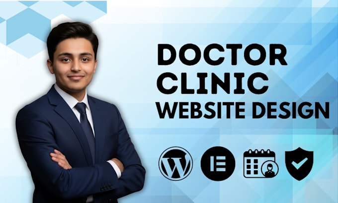 create responsive website for doctor, clinic, hospital
