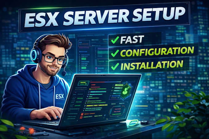 setup your fivem esx server