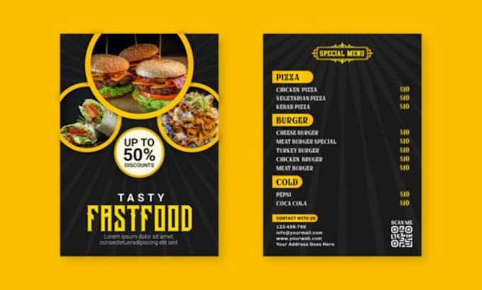 design a simple flyer