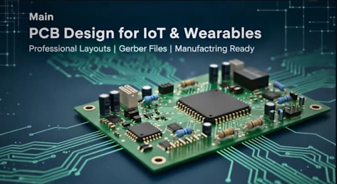 design compact mini pcb for iot wearable