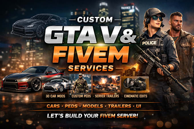 convert any 3d model to gta 5 fivem props resource unity game development