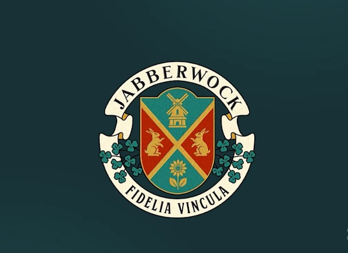 design a creative and professional crest logo