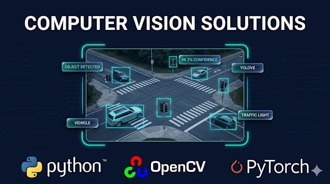 build a computer vision system for object detection, ocr, or image analysis