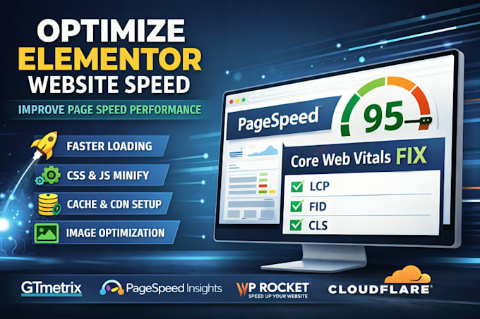 do optimize elementor website speed and improve page speed performance insight