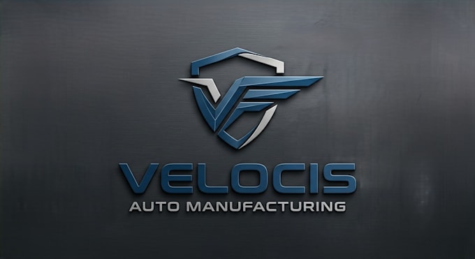 design a strong and modern auto manufacturing logo