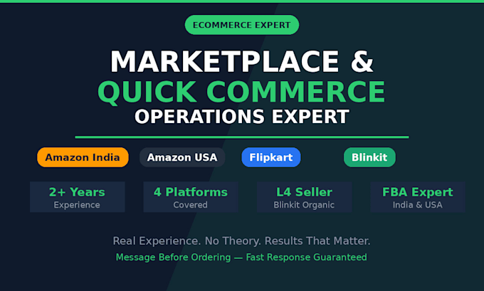 manage your marketplace and quick commerce operations