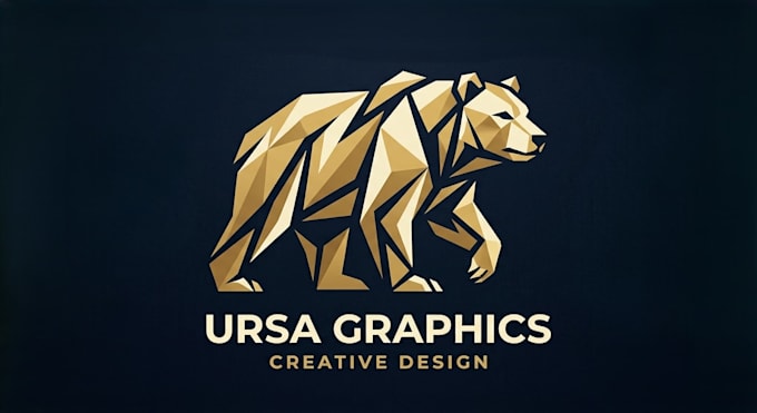 design a bold and memorable bear logo