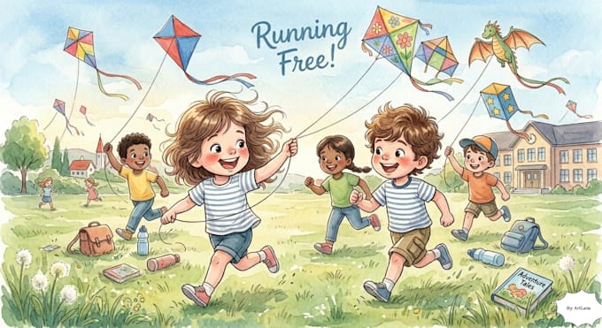 create story book design for children