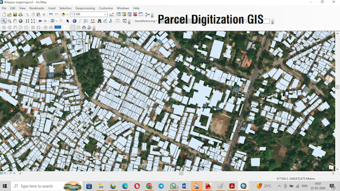 do gis digitization in arcgis, georeference map and create shapefile cad to gis