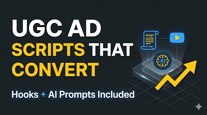 write scroll stopping ugc ad scripts and ai video prompts