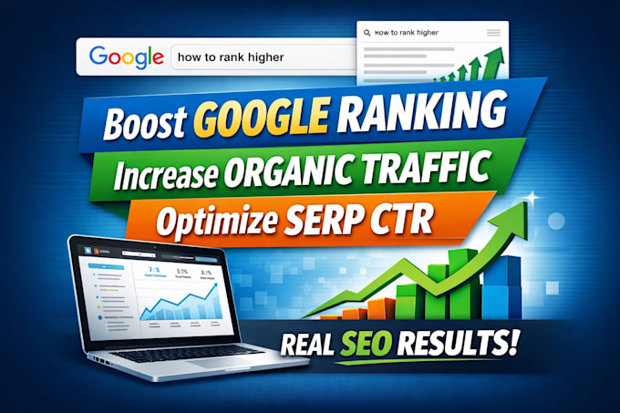 explode your website traffic, rank you on google and maximize CTR fast