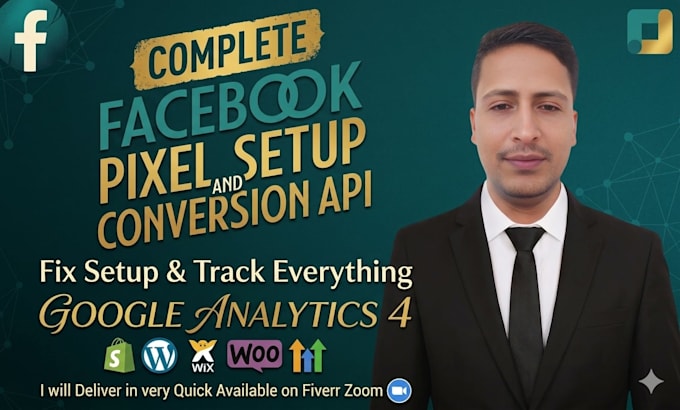 setup meta facebook pixel conversion API server side tracking google analytics