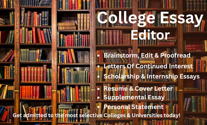 review essays and personal statement for college