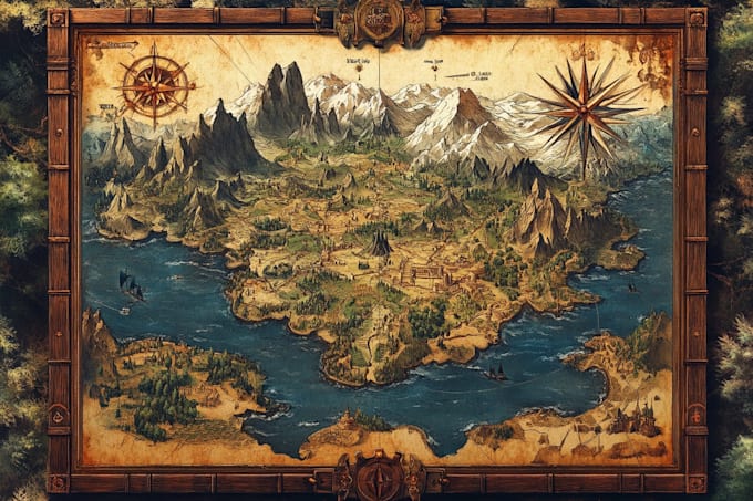create your fantasy city map