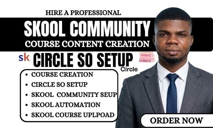 setup monetized skool community course creation circle so setup skool automation