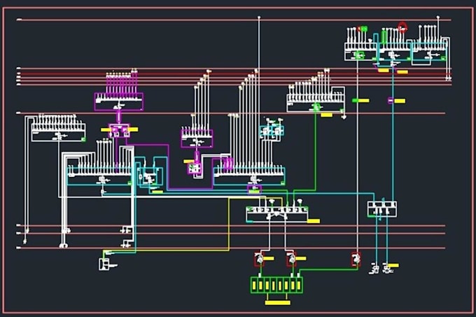 do electrical autocad drawings, shop drawings and PDF to dwg