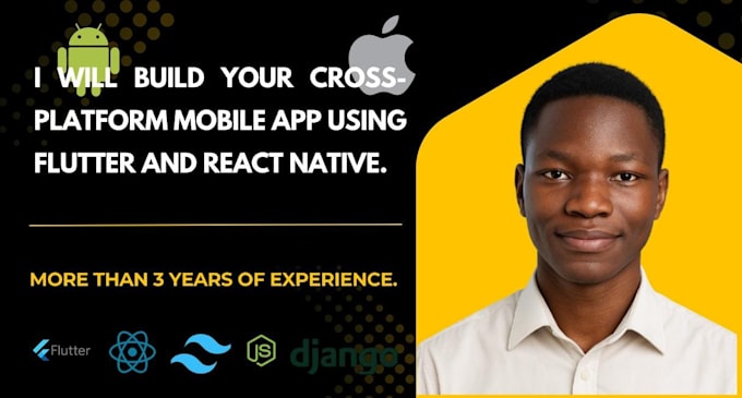 build your cross platform mobile app using flutter and react native