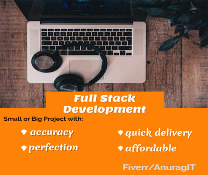 develop or customize a full stack web application for you