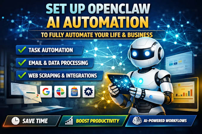 set up openclaw ai automation to fully automate