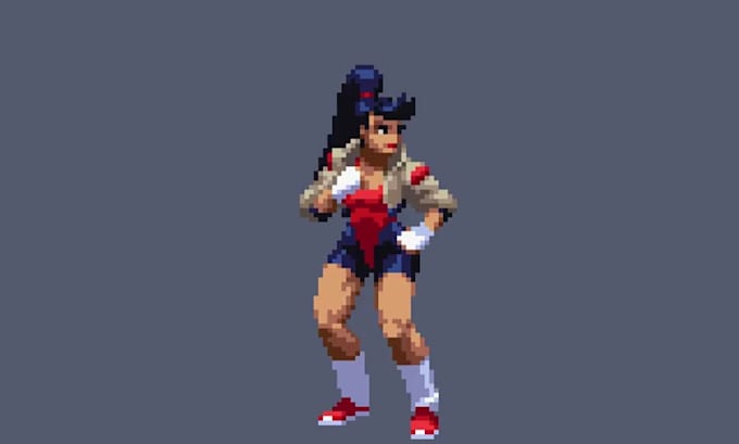 create pixel art character sprite sheets, 8bit art, and nft animation