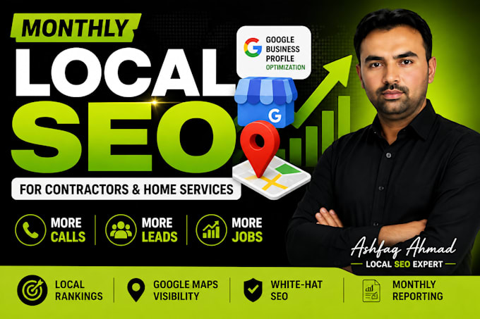 do monthly local SEO for contractors and home service businesses