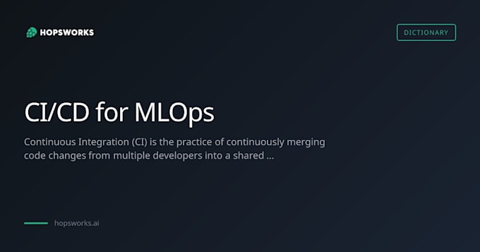 set up ci cd pipeline for your ml or llm app
