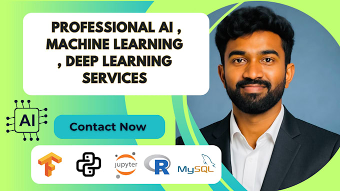 machine learning, deep learning, and ai models for your project
