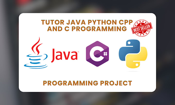 tutor java python cpp and c programming