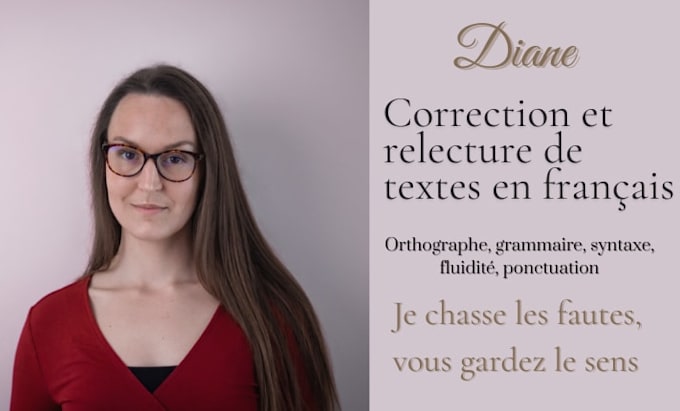 proofread and correct your documents in french