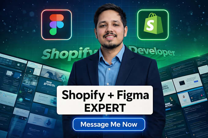 design and develop custom shopify website figma to shopify store