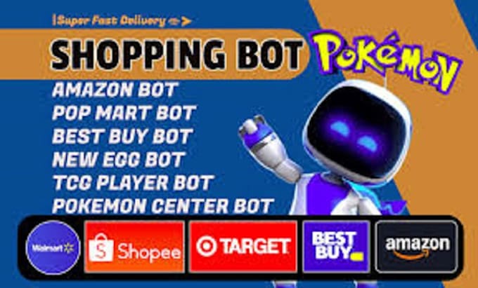 do auto buying bot, checkout bot, shopping bot, pokemon bot, auto purchase bot