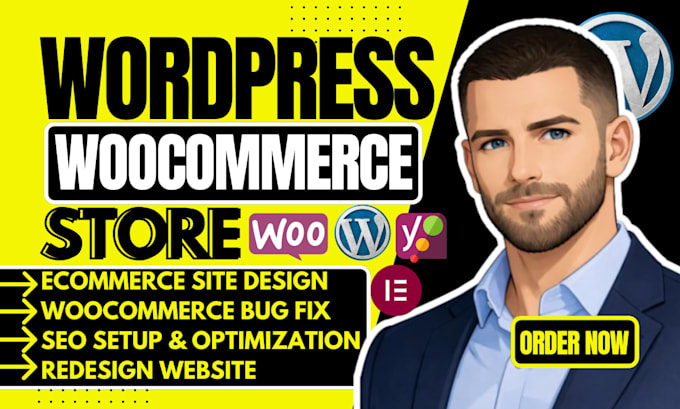 fix, customize or redesign wordpress woocommerce store with SEO and speed