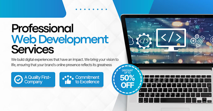 develop a full stack web application for your business