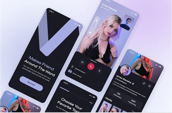 develop a custom dating app like tinder and hinge dating app for andriod and ios