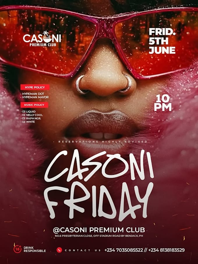 design animated motion flyers and static flyers, posters