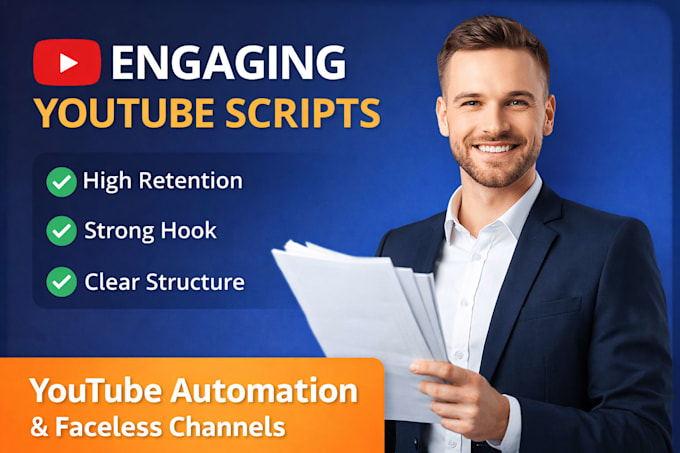 write engaging youtube scripts with high retention