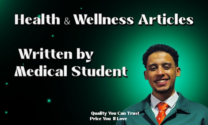 write a research backed health and wellness article