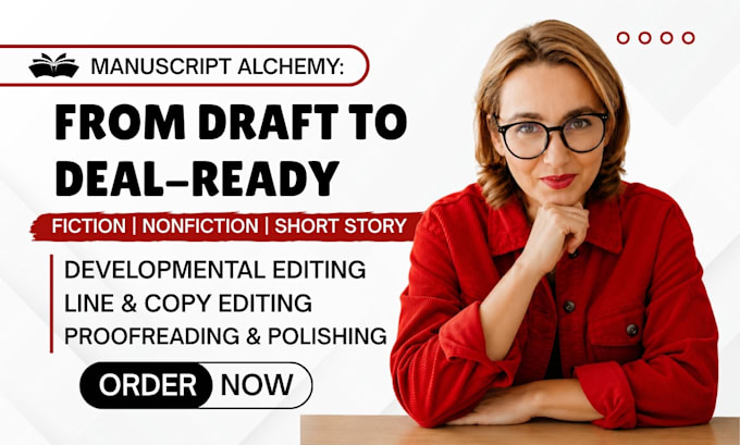 edit fantasy novel, line edit thriller, fiction book proofreading for publishing