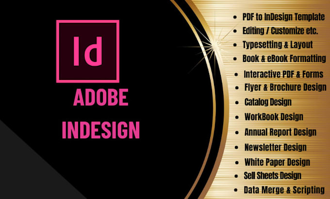 Ontwerp professionele print- en digitale layouts in adobe indesign