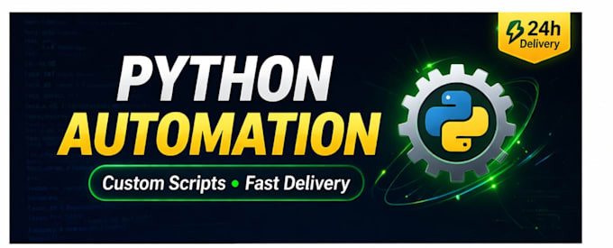 develop a custom python script or automation tool